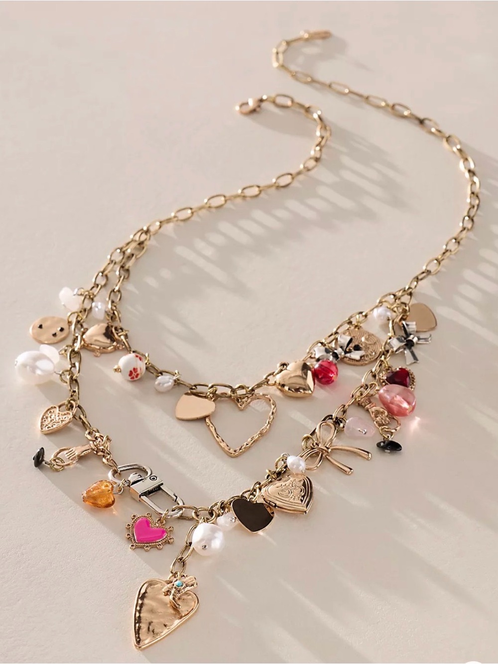 NWT Free People Fool In Love Maximillion Necklace